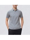Quick-drying slim-fit men's polo shirt
