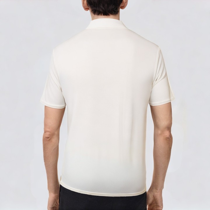 Moisture wicking quick-drying slim lapel Polo shirt