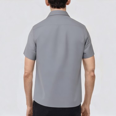 Quick-drying slim-fit men's polo shirt