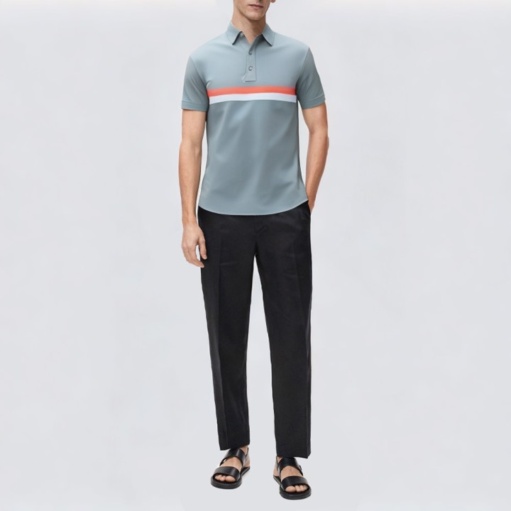 High street style breathable short sleeve summer sports