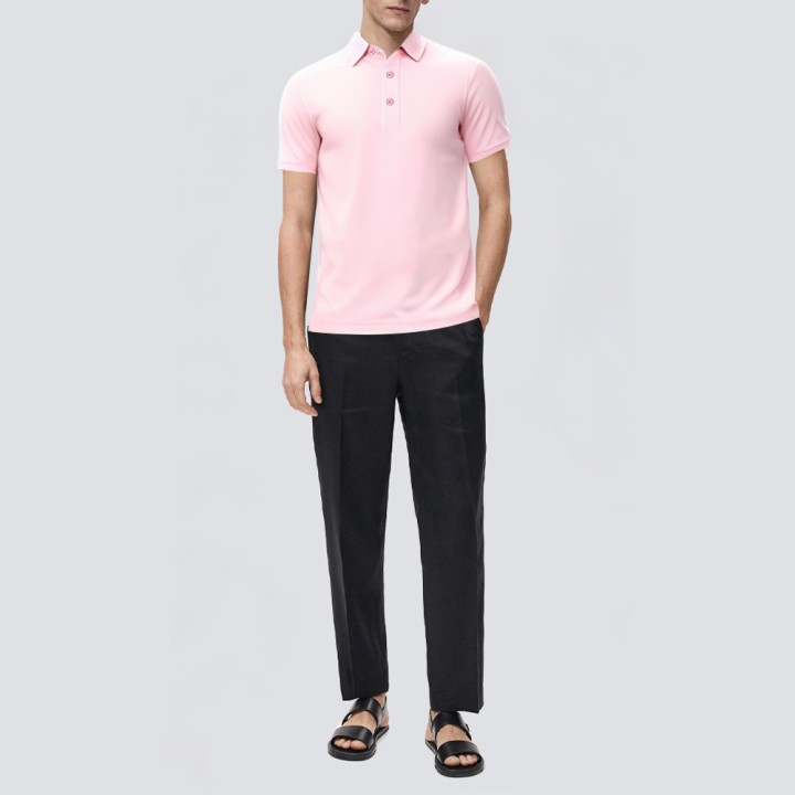 Sports sweat-wicking printed golf Polo shirt