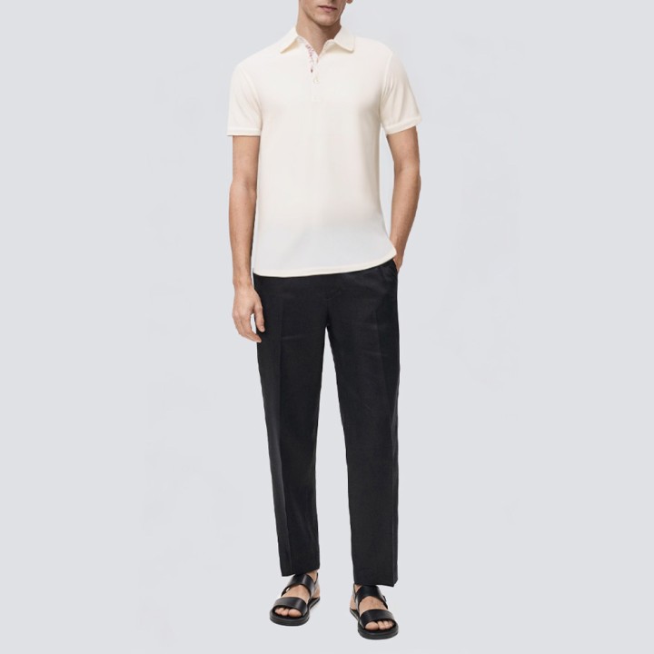 Moisture wicking quick-drying slim lapel Polo shirt