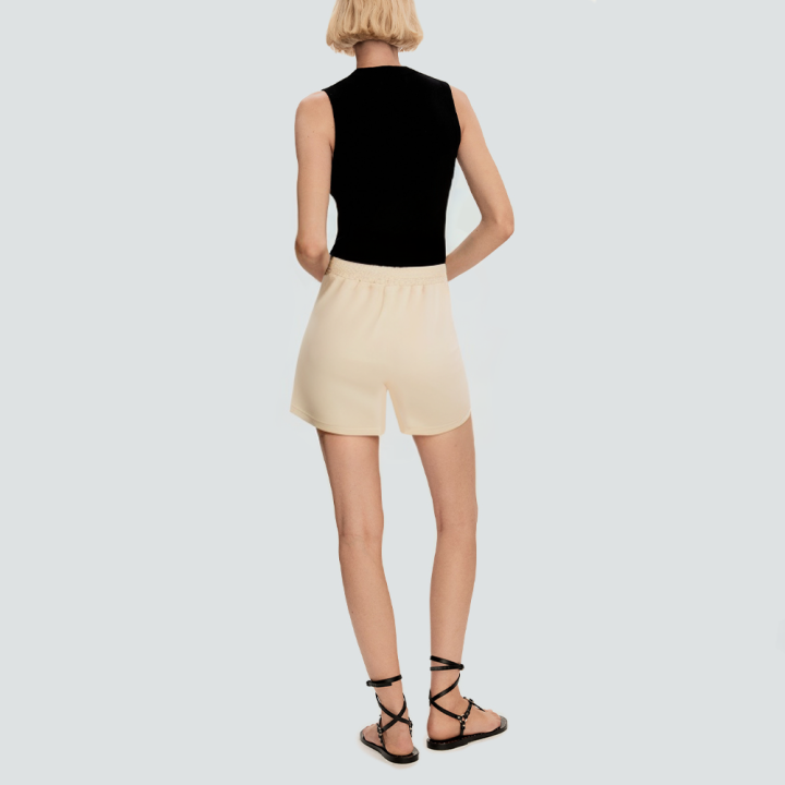 Lightweight casual drawstring waist women's shorts